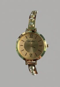 Crystal Gold Watch